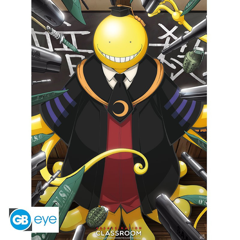 ASSASSINATION CLASSROOM  AFFICHE KORO SENSEI 52X38