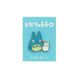 PINS TOTORO BLEU FONCE ET BLANC  MON VOISIN TOTORO