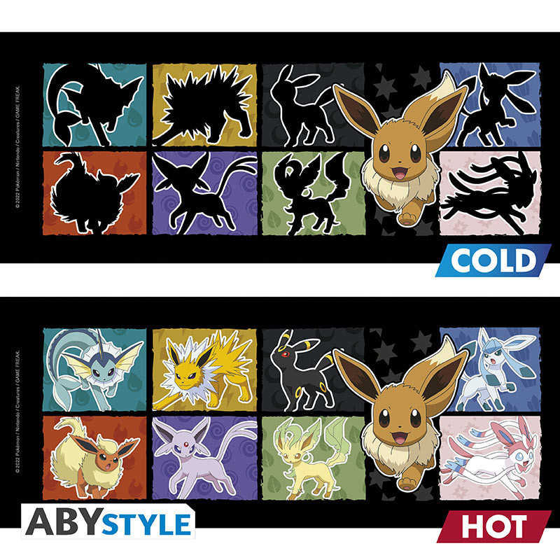 EVOLI POKEMON MUG HEAT CHANGE 460 ML