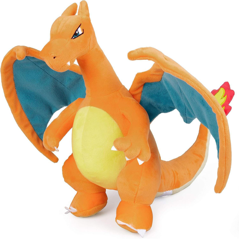DRACAUFEU POKEMON PELUCHE 30 CM