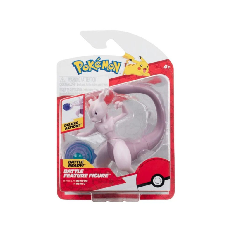 MEWTWO POKEMON BATTLE FEATURE FIGURE VINYLE 11 CM