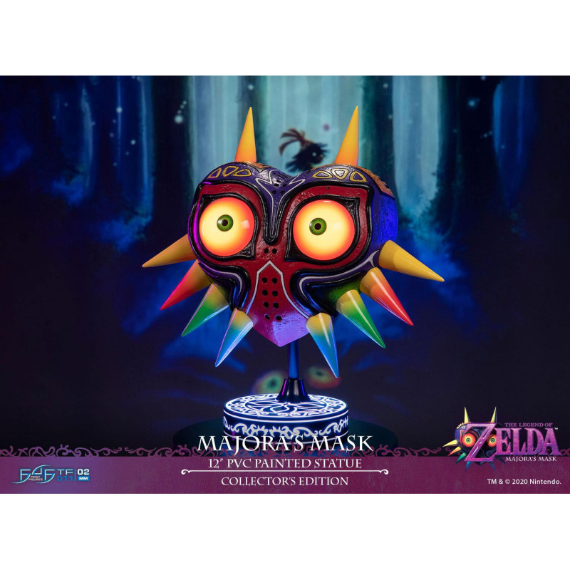 MAJORAS MASK THE LEGEND OF ZELDA STATUETTE PVC COLLECTORS EDITION 30 C