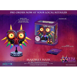 MAJORAS MASK THE LEGEND OF ZELDA STATUETTE PVC COLLECTORS EDITION 30 C