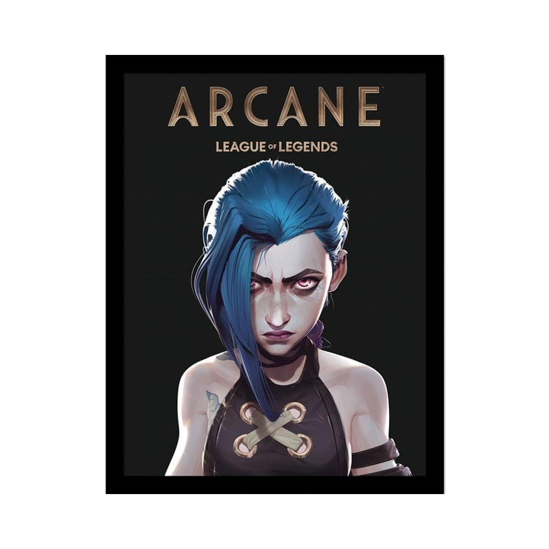 JINX ARCANE COLLECTOR PRINT FRAME