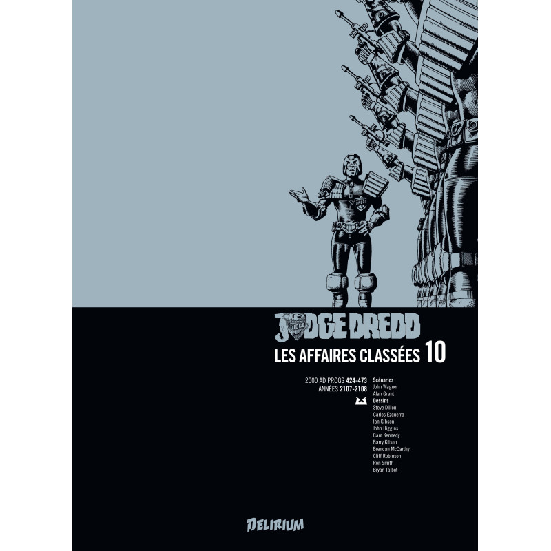 JUDGE DREDD  AFFAIRES CLASSEES 10