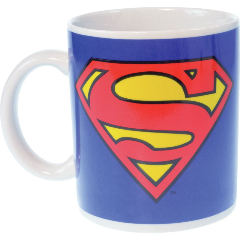 DC COMICS SUPERMAN LOGO BOXED MUG