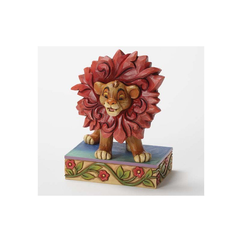DISNEY TRADITIONS THE LION KING  SIMBA  STATUE