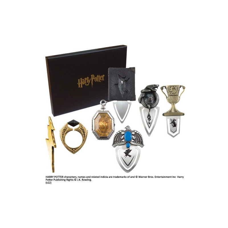 HARRY POTTER  HORCRUX COLLECTION 7PACK BOOKMARK SET