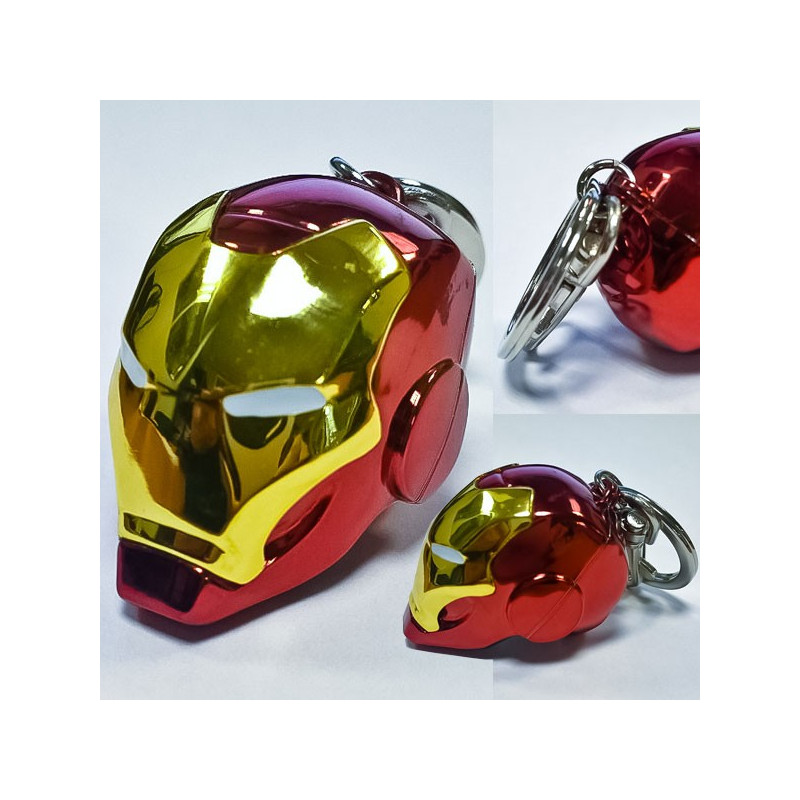 IRON MAN LOGO METAL KEYCHAIN