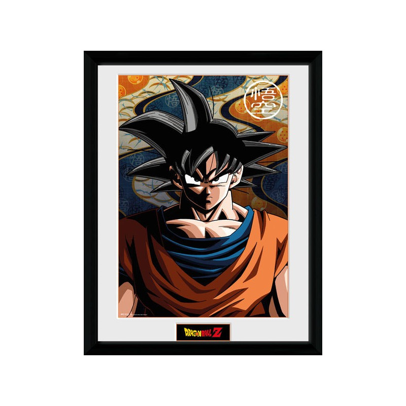 SON GOKU COLLECTOR FRAME 45 X 34 CM DRAGONBALL Z