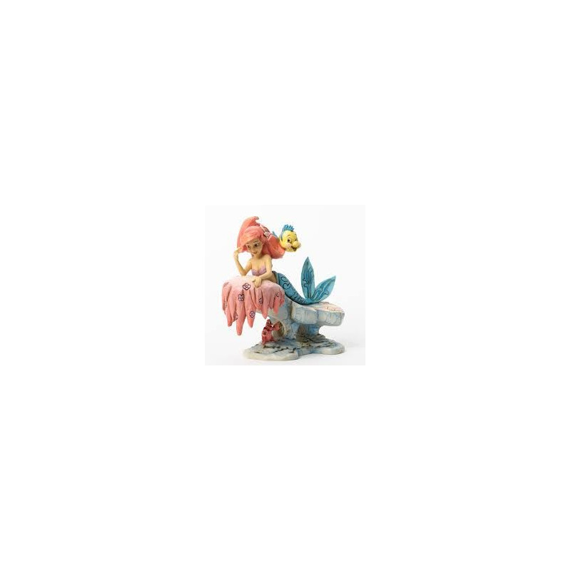 DISNEY TRADITIONS - ARIEL ON ROCK - STATUE