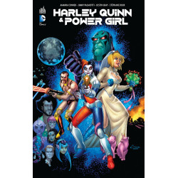 HARLEY QUINN   POWER GIRL  DC RENAISSANCE