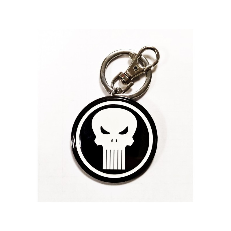 PUNISHER LOGO PORTE CLE METAL