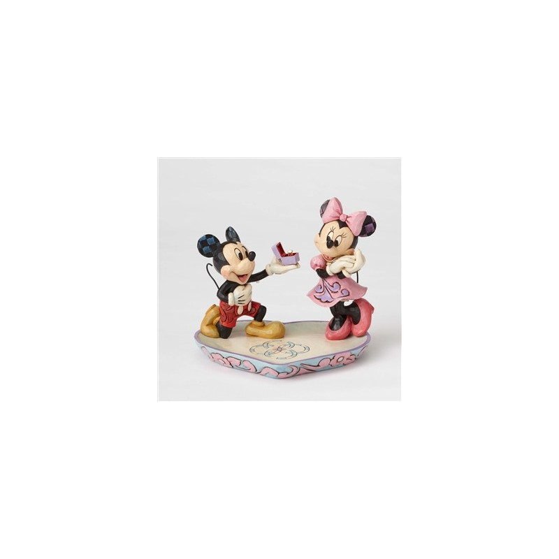 A MAGICAL MOMENT MICKEY AND MINNIE DISNEY TRADITIONS STATUE