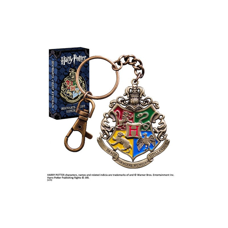 HARRY POTTER HOGWARTS CREST KEYCHAIN