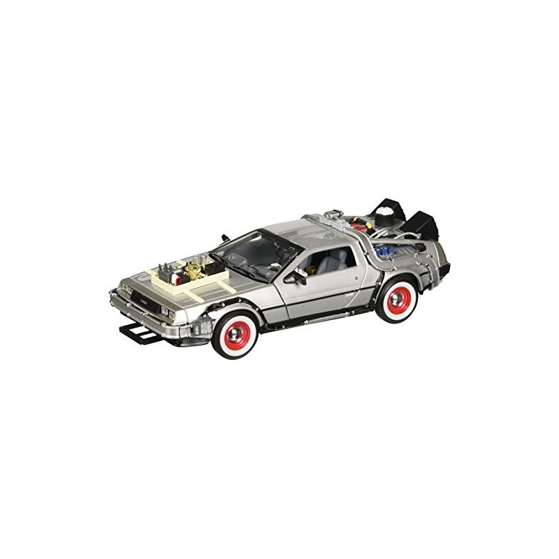 DELOREAN BACK TO THE FUTURE 3 1 24 METAL REPLICA