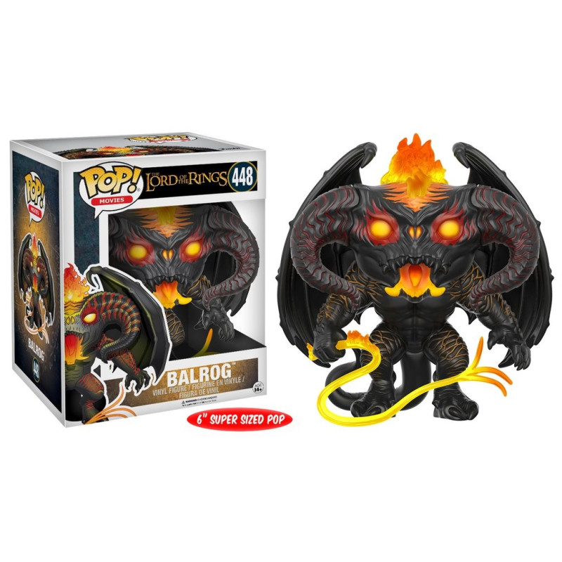 BALROG THE LORD OF THE RINGS POP! MOVIES VYNIL FIGURE
