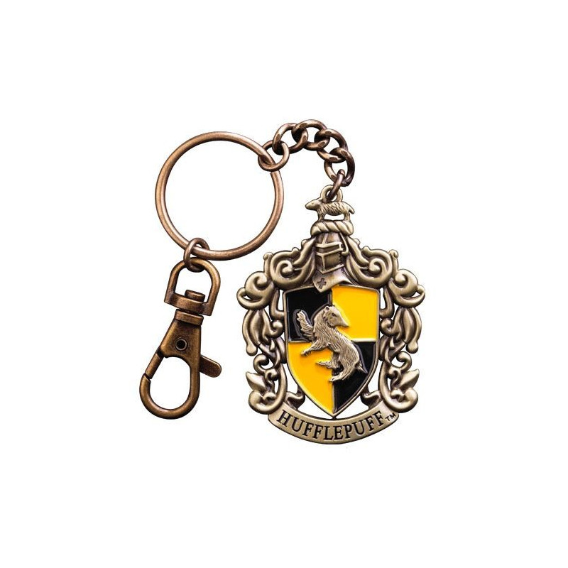 HUFFLEPUFF HARRY POTTER CREST KEYCHAIN