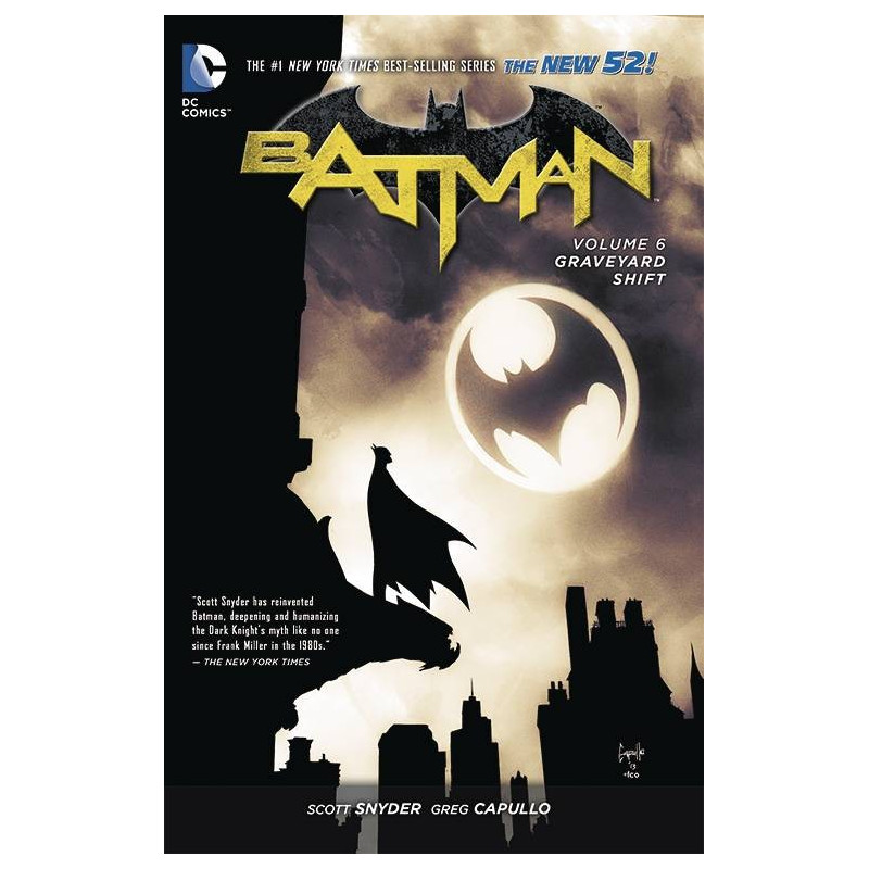 BATMAN VOL 6 GRAVEYARD SHIFT SC