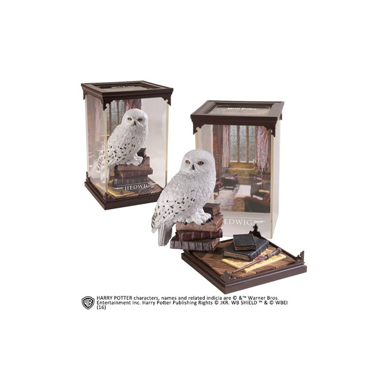 HEDWIGE THE OWL HARRY POTTER MAGICAL CREATURES STATUE