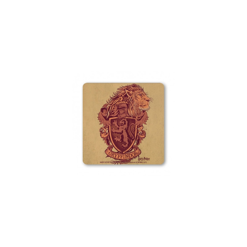 GRYNFFINDOR LION COASTER HARRY POTTER