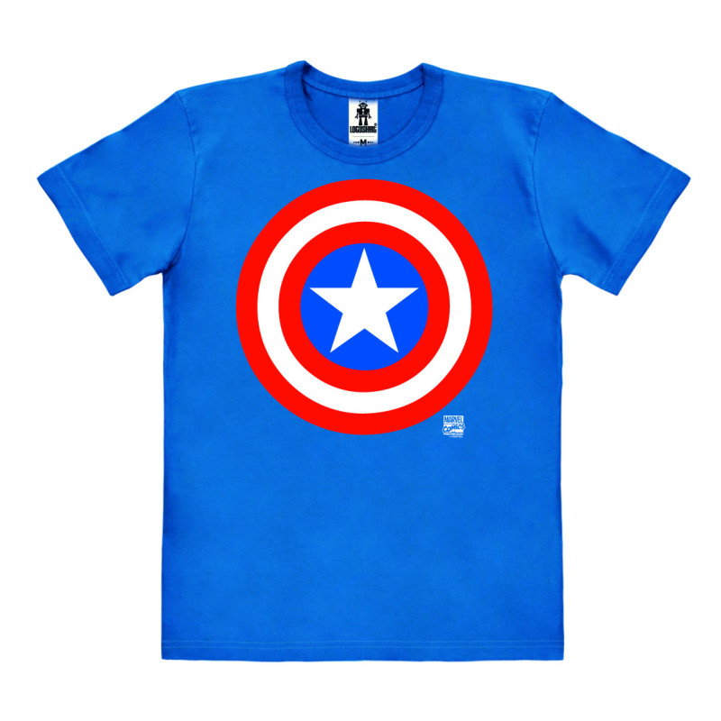 CAPTAIN AMERICA SHIELD MARVEL T-SHIRT LARGE SIZE