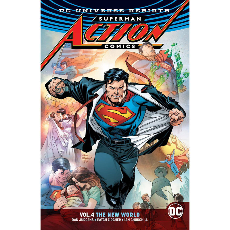 SUPERMAN ACTION COMICS VOL 4 NEW WORLD