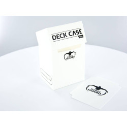 DECK CASE 80 DOUBLE SLEEVED CARD STANDARD WHITE CASE