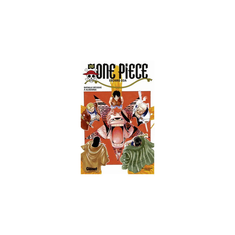 ONE PIECE  EDITION ORIGINALE  TOME 20  BATAILLE DECISIVE A ALUBARNA
