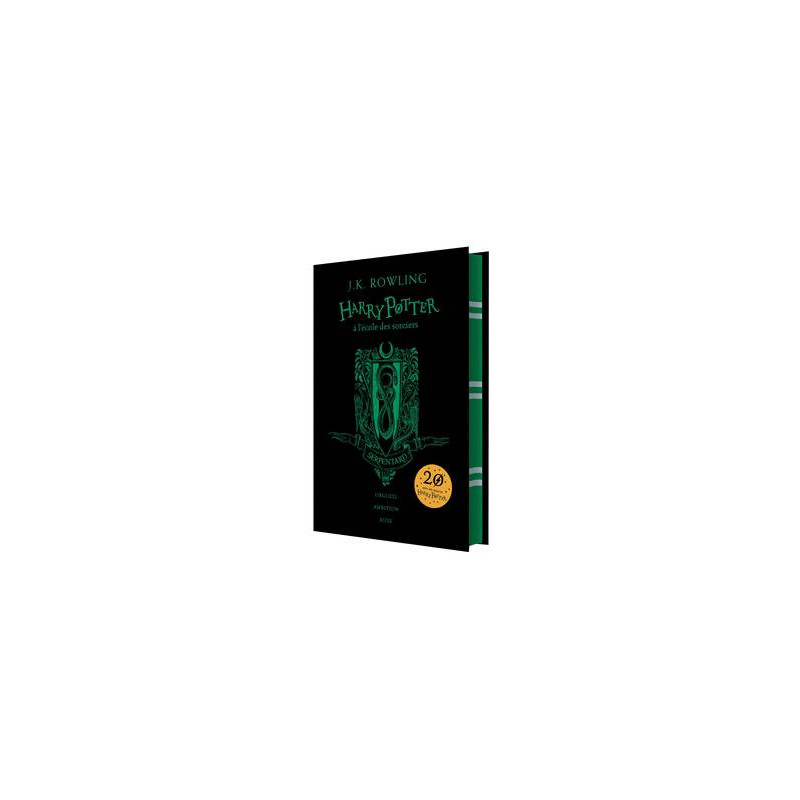 HARRY POTTER A L'ECOLE DES SORCIERS - EDITION 20 ANS SERPENTARD