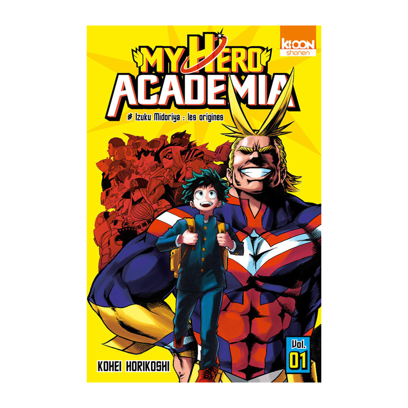 MY HERO ACADEMIA T01  VOLUME 01