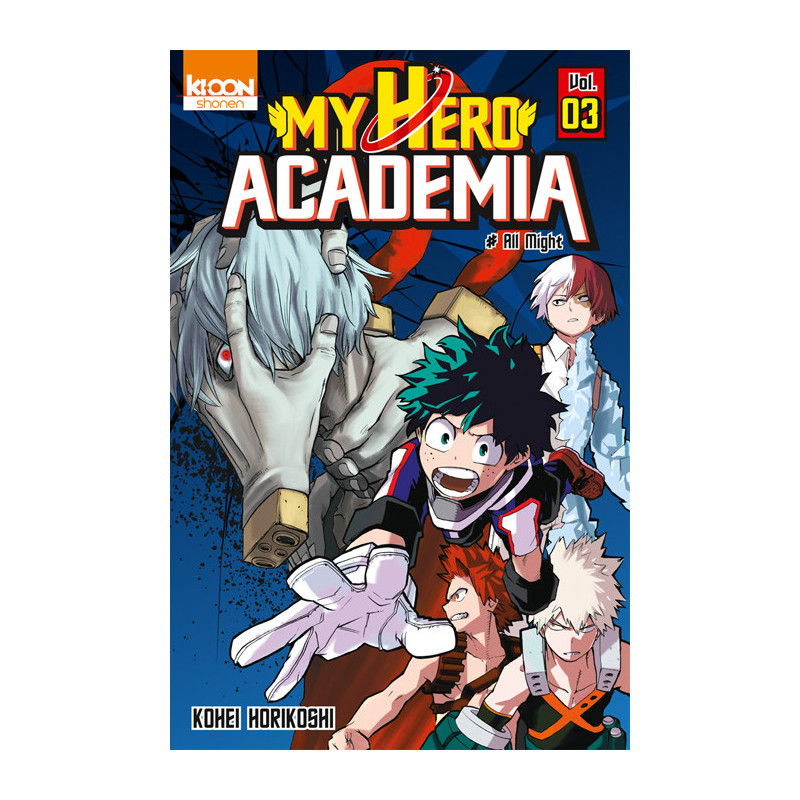 MY HERO ACADEMIA T03  VOLUME 03