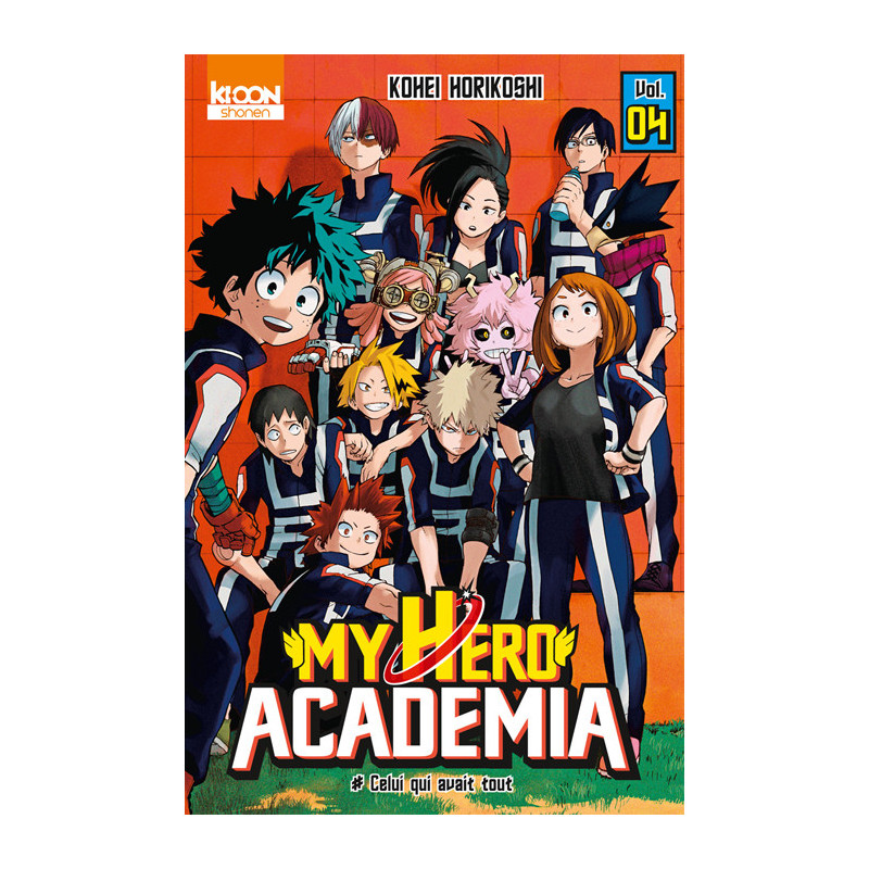 MY HERO ACADEMIA T04  VOLUME 04