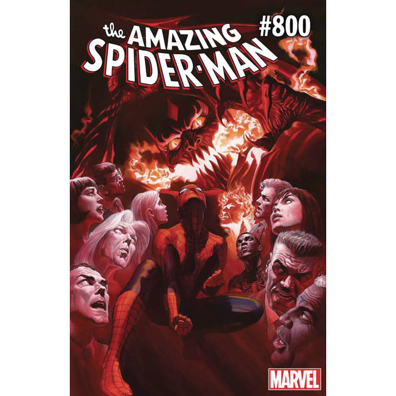DF AMAZING SPIDERMAN 800 SGN GRAWBADGER