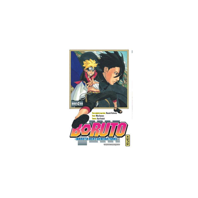 BORUTO  NARUTO NEXT GENERATIONS   TOME 4