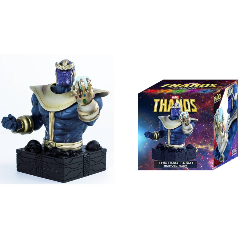 THANOS THE MAD TITAN MARVEL BUSTE  16 CM
