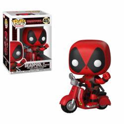 DEADPOOL ON SCOOTER MARVEL POP! RIDES VYNIL FIGURE