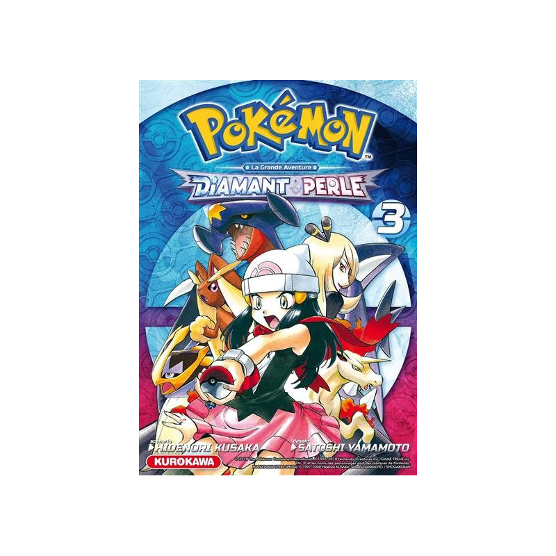 POKEMON DIAMANT PERLE   PLATINE  TOME 3  VOLUME 03