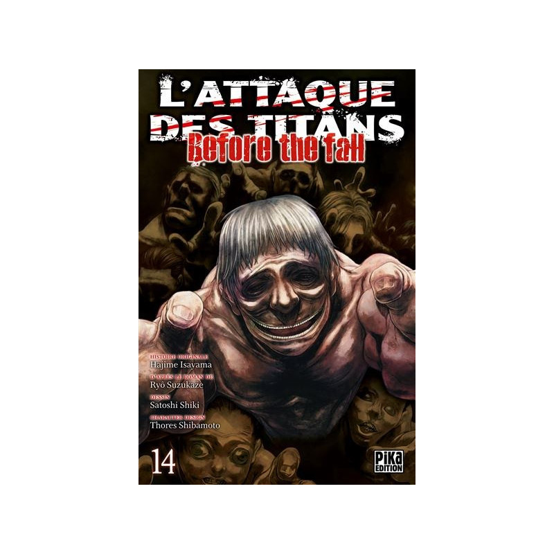 L ATTAQUE DES TITANS  BEFORE THE FALL T14
