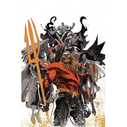 JUSTICE LEAGUE 10 FOIL DROWNED EARTH