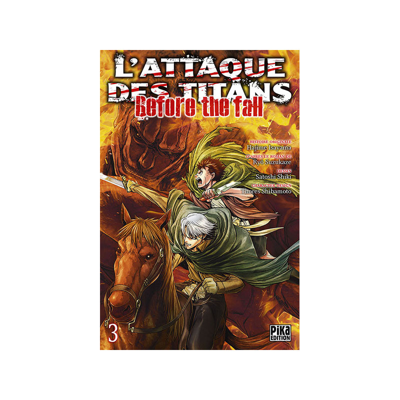 L ATTAQUE DES TITANS  BEFORE THE FALL T03