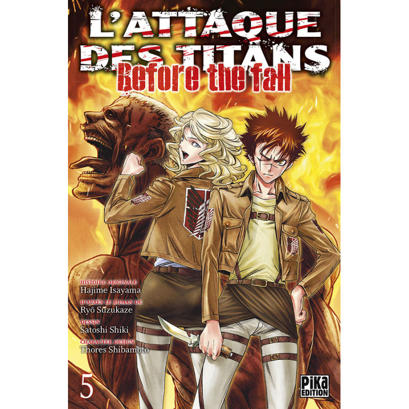 L ATTAQUE DES TITANS  BEFORE THE FALL T05