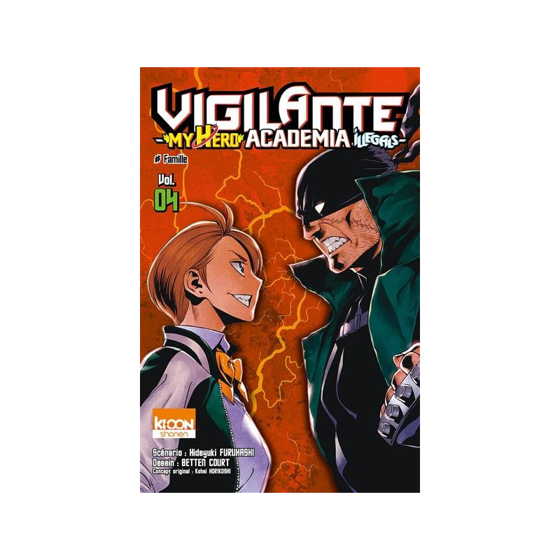 VIGILANTE  MY HERO ACADEMIA ILLEGALS T04  VOLUME 04
