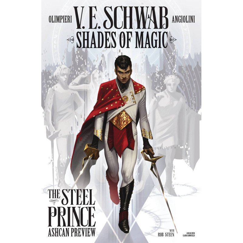 SHADES OF MAGIC PRINCE OF STEEL SDCC EX ASHCAN