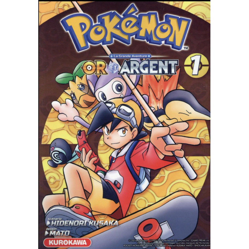 POKEMON OR ET ARGENT  TOME 1  VOLUME 01