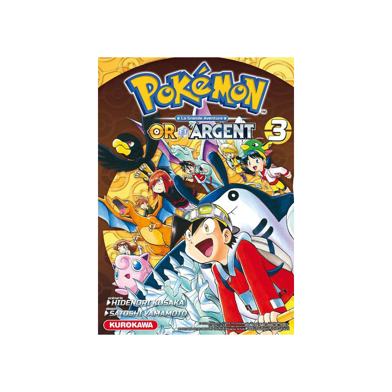POKEMON OR ET ARGENT  TOME 3  VOLUME 03
