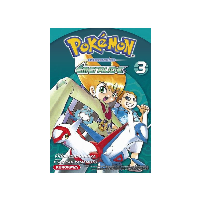 POKEMON ROUGE FEU ET VERT FEUILLE EMERAUDE  TOME 3  VOL3