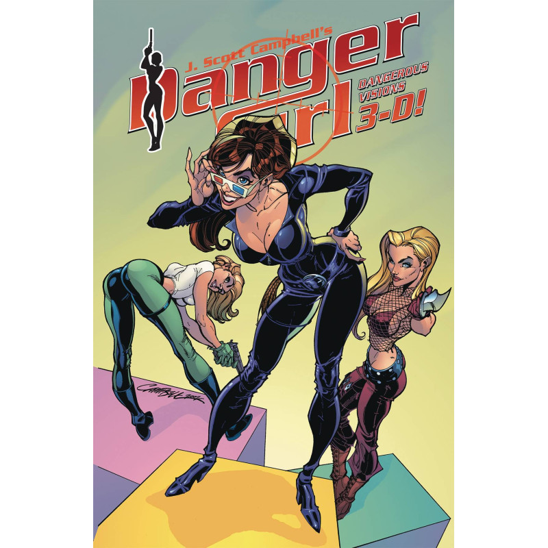 DANGER GIRL DANGEROUS VISIONS 3-D
