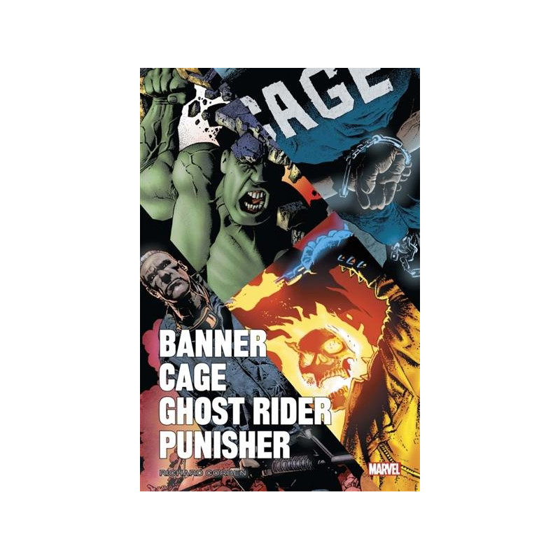 BANNER CAGE PUNISHER PAR RICHARD CORBEN