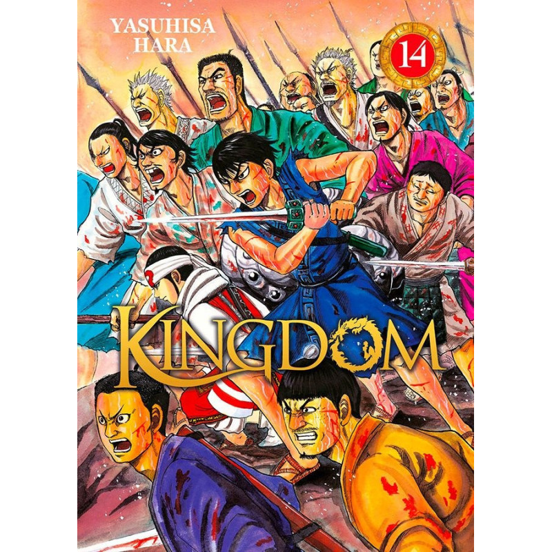 KINGDOM  TOME 14  MANGA  LIVRE 
